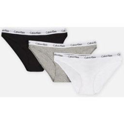 Bikini 3Pk par Calvin Klein Noir XL Accessoires