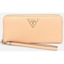 LAUREL SLG LARGE ZIP AROUND par Guess Orange T.U Sacs