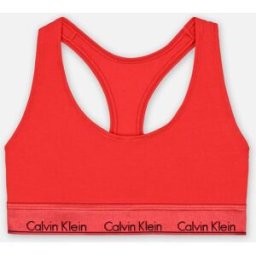 Unlined Bralette 000QF7445E par Calvin Klein Rouge L Accessoires