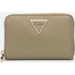 Laurel Slg Medium Zip Around par Guess Vert T.U Sacs