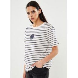 Rel Striped Monogram Ss T-Shirt par GANT Blanc L Accessoires