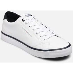 TH HI VULC CORE LOW YBS par Tommy Hilfiger Blanc 40 Homme