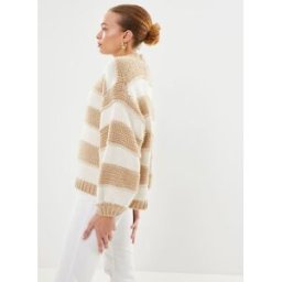 Bynoemi Sweater - par B-Young Beige L Accessoires