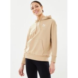 W Btr Cla Rlx Hoodie Tr par Puma Beige S Accessoires