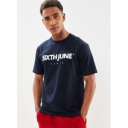 ESSENTIAL REGULAR TEE par Sixth June Bleu L Accessoires