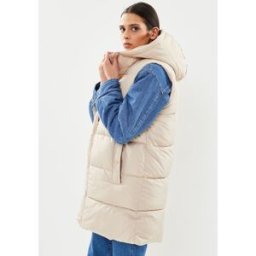 Vmligaholly Waistcoat Boos par Vero Moda Beige M Accessoires