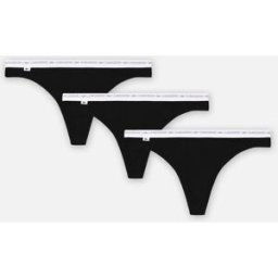 Lot de 3 strings 8F1341 par Lacoste Noir M Accessoires