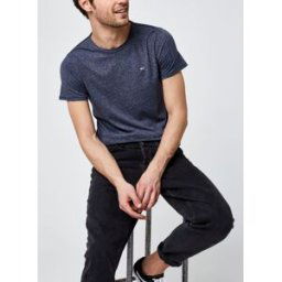 TJM Slim Jaspe Crew Neck par Tommy Jeans Bleu XS Accessoires