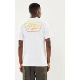 Full Patch Back Tee ss par Vans Blanc XL Accessoires