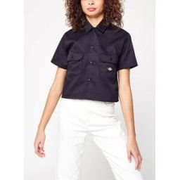 Work Shirt Ss W par Dickies Noir L Accessoires