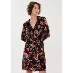 Vimarasi V-Neck L/S Short Dress/Su par Vila Noir 36 Accessoires