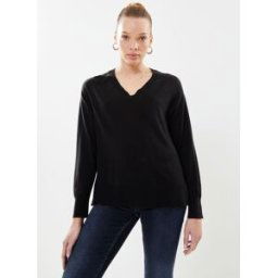 Md Merino Wool V-Nk Sweater par Tommy Hilfiger Noir L Accessoires