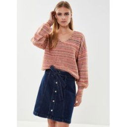 Vikiva Hal165 Hw Belt Denim Skirt par Vila Bleu 36 Accessoires
