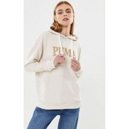 W Squad Hoodie Tr par Puma Blanc L Accessoires