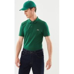 Polo Lacoste slim fit par Lacoste Vert XS Accessoires