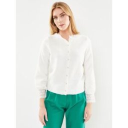 Vilaylan Neck Ls Knit Cardigan/C27 par Vila Blanc S Accessoires