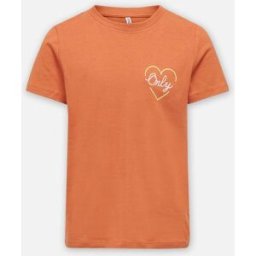 Kogsonja S/S Reg Top Box Cs Jrs par Kids Only Orange 7 - 8A Accessoires