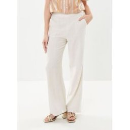 Pcvinsty Hw Linen Pant Noos Bc par Pieces Beige XS Accessoires