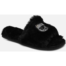 Salon II Glitter Twin Slide par Karl Lagerfeld Noir L Femme