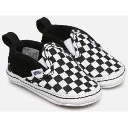 IN Slip-On V Crib par Vans Noir 17 Enfant