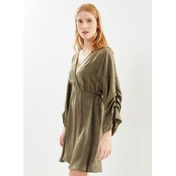 Vimora 3/4 Short Dress/Rou par Vila Vert 38 Accessoires