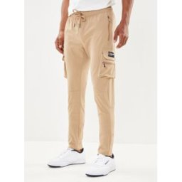 CARGO PANTS WITH SIDE POCKETS par Sixth June Beige M Accessoires