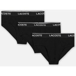 Pack De 3 Slips par Lacoste Noir XS Accessoires
