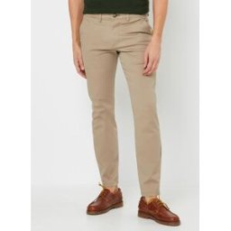 Slhslim-New Miles 175 Flex Pants W N par Selected Homme Beige 33 X 32 Accessoires