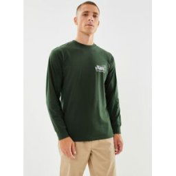 Off The Wall Rhythm Logo Ls Tee par Vans Vert S Accessoires