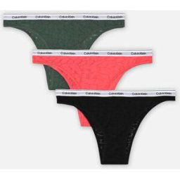 Brazillian 3Pk par Calvin Klein Noir XL Accessoires