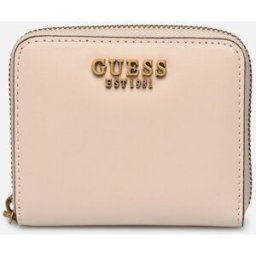 LAUREL SLG SMALL ZIP AROUND par Guess Beige T.U Sacs