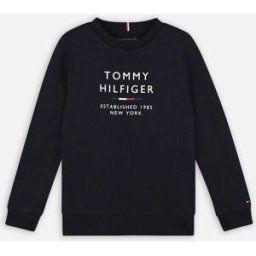 Th Logo Sweatshirt par Tommy Hilfiger Bleu 10A Accessoires