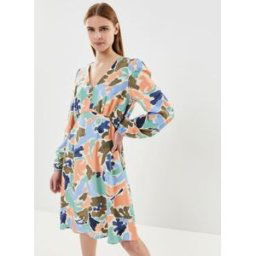 Byihamma Vneck Dress - par B-Young Multicolore 40 Accessoires