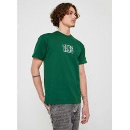 Academy Crest Ss Tee par Vans Vert XL Accessoires