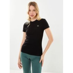 Tee Shirt TF5538 par Lacoste Noir 40 Accessoires