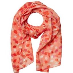 PCTASSELO LONG SCARF WITH LUREX KAC FC par Pieces Orange T.U Accessoires