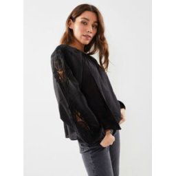 Vibrinne Ls Top/Rou par Vila Noir 36 Accessoires