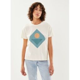 “Geometric” Tee par The Tiny Big Sister Blanc 34 Accessoires