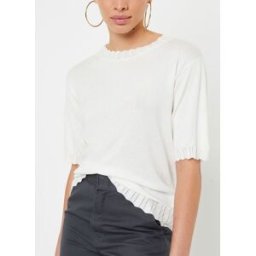 Pull 23103010 par See u soon Blanc M - L Accessoires