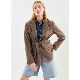 Vihynda L/S Jacket par Vila Marron 38 Accessoires