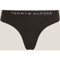 Thong UW0UW04146 par Tommy Hilfiger Noir L Accessoires
