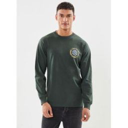 GLOBE CIRCLE LS TEE par Vans Vert XS Accessoires