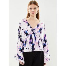 Vimatea L/S Top/Rou par Vila Multicolore 36 Accessoires