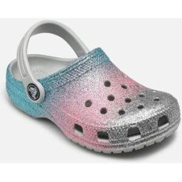 Classic Glitter Clog par Crocs Multicolore 19 - 20 Enfant