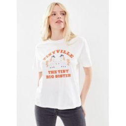 “Tiny Ville” Tee par The Tiny Big Sister Blanc 42 Accessoires