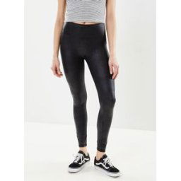 Leather Look Leggings par MAGIC Bodyfashion Noir M Accessoires