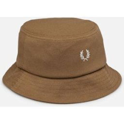PIQUE BUCKET HAT par Fred Perry Blanc S Accessoires