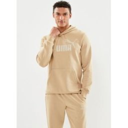 M Ess B Logo Hoodie Fl par Puma Beige S Accessoires