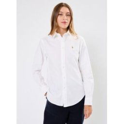 Chemise Oxford coupe classique par Polo Ralph Lauren Blanc 36 Accessoires