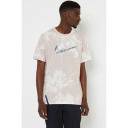 M Nk Df Tee Run Divisn Aop par Nike Blanc XL Accessoires